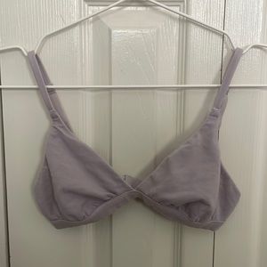 SKIMS Cotton Jersey Triangle Bralette